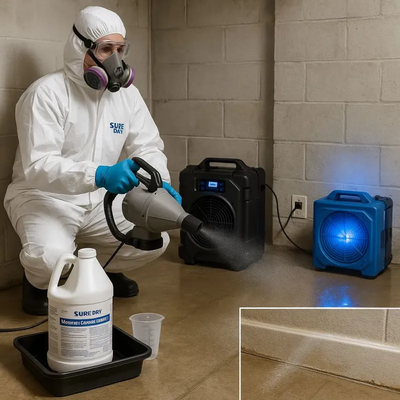 Sanitization and Odor Removal process in Hill Air Force Base, UT